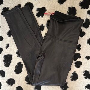 SPANX Faux Leather Leggings